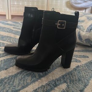 Black Heeled Boots